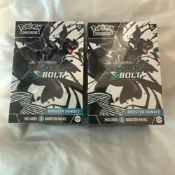 Pokemon Black Bolt Booster Bundle Lot Of 2 Brand New Factory Sealed - Image 1