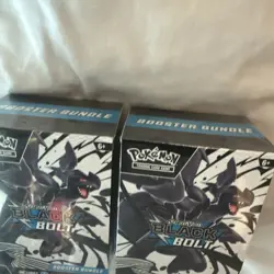 Pokemon Black Bolt Booster Bundle Lot Of 2 Brand New Factory Sealed - Image 4