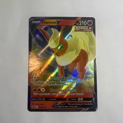 Flareon V SWSH149 Sword & Shield Black Star Promo LP Pokemon TCG - Image 1