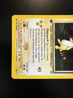 Ampharos 1st Edition Neo Genesis 2000 Pokemon 1/111 Holo Rare - Image 4