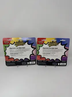 Pokemon Ascended Heroes Tech 2 Sticker Collection In Hand Charmander/Gastly Prom - Image 2