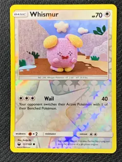 Whismur 117/168 S&M Celestial Storm Reverse Holo Pokemon TCG - Image 1
