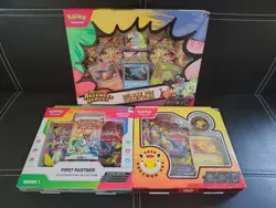 pokemon mega evolution first partner illustration, deluxe pin and pokemon day - Image 1