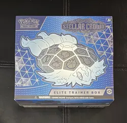 Pokemon TCG: Stellar Crown Elite Trainer Box (ETB) - Factory Sealed - Image 1