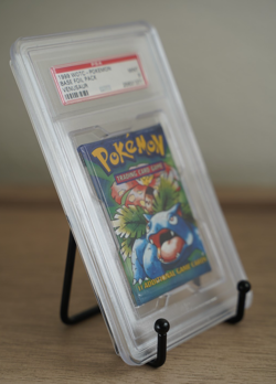 PSA 9 Pokemon TCG Base Set Unlimited Booster Pack Venusuar Artwork WOTC 1999 - Image 4