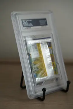 PSA 9 Pokemon TCG Base Set Unlimited Booster Pack Venusuar Artwork WOTC 1999 - Image 5