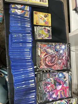 Pokemon Card Collection 500+ Cards 3 Jumbo Card With The Smaller Ones And Binder - Image 2