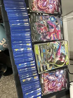 Pokemon Card Collection 500+ Cards 3 Jumbo Card With The Smaller Ones And Binder - Image 3