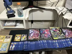 Pokemon Card Collection 500+ Cards 3 Jumbo Card With The Smaller Ones And Binder - Image 5