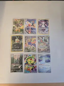 Pokemon Card illustration rare 9 Card Bundle turtwig gg31, tyrant 070 promo etc - Image 1