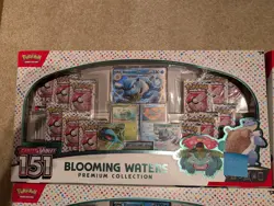 LOT OF 4 Pokemon 151 Blooming Waters Premium Collection SEALED - Image 2