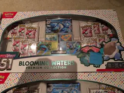 LOT OF 4 Pokemon 151 Blooming Waters Premium Collection SEALED - Image 4