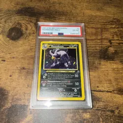 Pokemon Neo Discovery Houndoom 4/75 Holo PSA 6 EX-MT! NICE SWIRL-WOTC! - Image 1