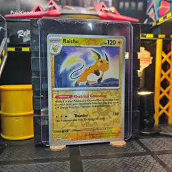Raichu 151 Reverse Holo Pokemon TCG 026/165 Scarlet & Violet Rare - Image 3