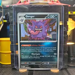 Gengar Perfect Order Reverse Holo Pokemon TCG 050/088 Mega Evolution ME03 Rare - Image 1