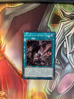 DECEPTION OF THE SINFUL SPOILS ROTA-EN055 Secret Rare 1st Edition NM YuGiOh - Image 1