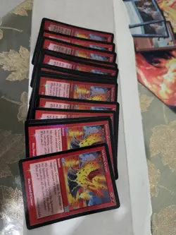 NM Mtg Promotional Card Foil volcanic geyser Magic The Gathering FNM arena Promo - Image 1