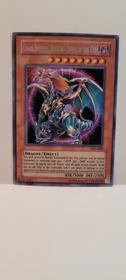 Chaos Emperor Dragon - Envoy of the End IOC-000 YuGiOh Invasion of Chaos - Image 1