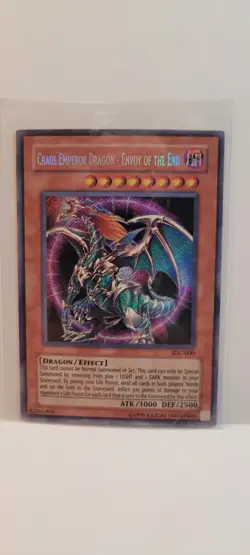 Chaos Emperor Dragon - Envoy of the End IOC-000 YuGiOh Invasion of Chaos - Image 3