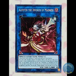 YUGIOH | Aleister The Invoker Of Madness | Ultra Rare | Near Mint | 1st Edition - Image 1
