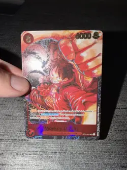 Carte One Piece Monkey.D.Luffy ST01-012 SR Alt Art Awakening Of New Era English - Image 3