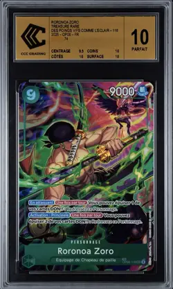 Carte One Piece Roronoa Zoro op06-118 TR Pristine - Image 1