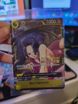One Piece - Boa Hancock- P-115 - OP-15 Release Event Winner Promo (Sealed) - Image 1