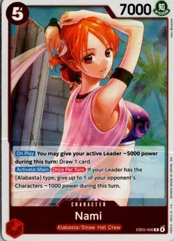 ONE PIECE English Nami EB03-006 Extra Booster: Heroines Edition Foil - Image 1