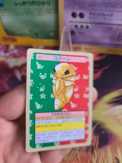 Pokemon Karte Card Topsun blue back 1995 bandai japanese Kakuna Kokuna NM - Image 2