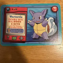 Wartortle 1999 Hasbro Creatures Adventure Game Pokemon Card - Image 1
