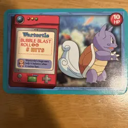 Wartortle 1999 Hasbro Creatures Adventure Game Pokemon Card - Image 2
