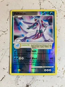 PALKIA LV. 62 11/100 MAJESTIC DAWN REVERSE HOLO POKEMON CARD LP - Image 1