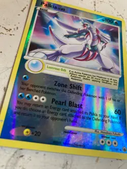 PALKIA LV. 62 11/100 MAJESTIC DAWN REVERSE HOLO POKEMON CARD LP - Image 2