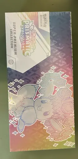 Pokemon Scarlet & Violet Prismatic Evolutions Super Premium Collection Box Eevee - Image 1