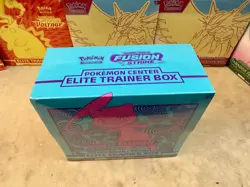 Fusion Strike Pokemon Center Exclusive Sword & Shield Elite Trainer Box ETB NEW - Image 3