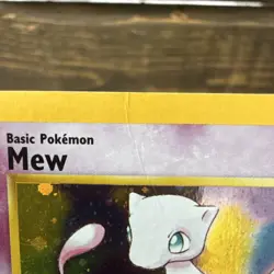 Pokemon Mew 09/53 Wotc Promo Basic 50 HP Card 2000 English Holo - Image 2