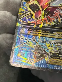 Pokemon TCG M Gyarados EX 115/122 Breakpoint Holo Full Art Ultra Rare DMG - Image 5