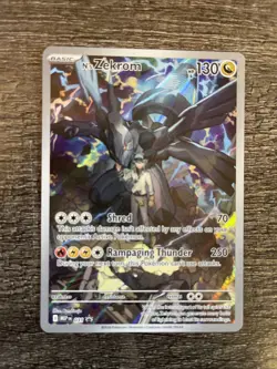 Pokemon TCG N's Zekrom Promo 031 Ascended Heroes ETB Black Star Promo - Image 1