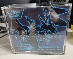 Pokemon Phantasmal Flames Pokemon Center ETB With Acrylic Case - Image 1