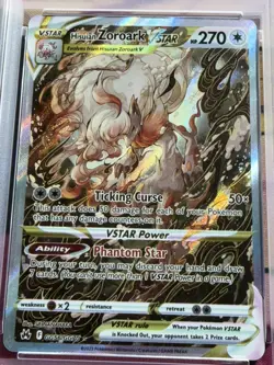 Pokemon TCG Hisuian Zoroark VSTAR Crown Zenith GG56/GG70 PSA 10 - Image 1