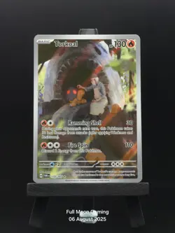 Torkoal 172/167 Twilight Masquerade SV6 Illustration Rare Pokemon Card NM/M - Image 1