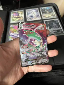 Pokemon TCG Rayquaza VMAX Silver Tempest Tg20/tg30 Trainer Gallery - Image 1