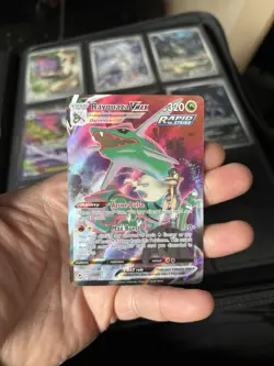 Pokemon TCG Rayquaza VMAX Silver Tempest Tg20/tg30 Trainer Gallery - Image 3