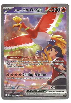 Ethan's Ho-Oh ex 230/182 Sv10: Destined Rivals Holo PACK FRESH Pokemon - Image 1