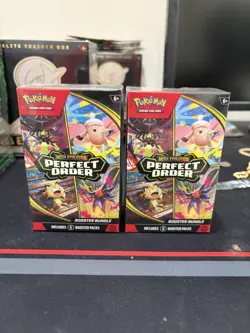 Pokemon TCG Perfect Order Booster Bundle Sealed X2 - Image 1