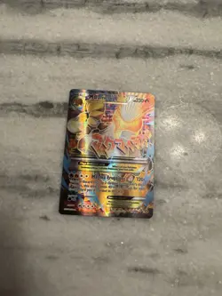 Pokemon Mega Camerupt EX XY198a Full Art Black Star Promo NM - Image 1