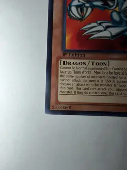 Yu-Gi-Oh Blue-Eyes Toon Dragon LCYW-EN103 - Image 2