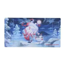 Pokemon Center Original Pokemon Card Game Rubber Playmat Jade Zoroa & Jade Zoroa - Image 1