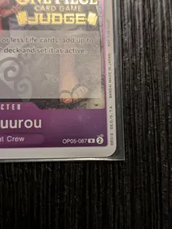 Zoro-Juurou (Judge Pack Vol. 3) OP05-067 One Piece Promotion Cards Foil - Image 5