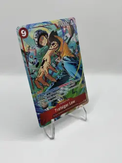 One Piece CCG Trafalgar Law OP14-009 Alt Art SR - English - PACK FRESH MINT - Image 2